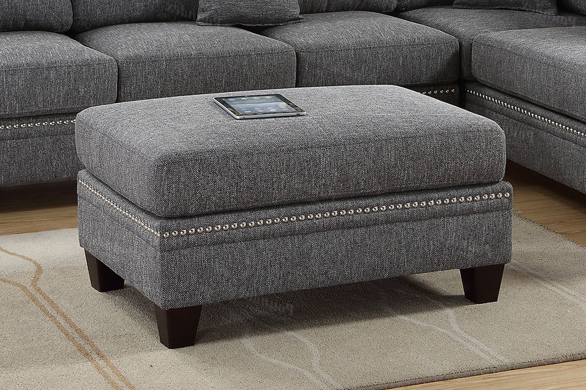 Cocktail Ottoman  Color Option  Umff6515 In Most Current Tuxedo Ottomans (View 10 of 10)