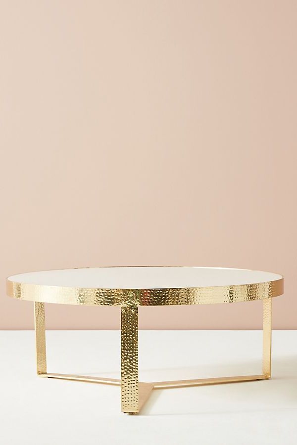 Coffee Table, Brass Coffee Table With Regard To Widely Used White Marble And Gold Coffee Tables (View 6 of 10)
