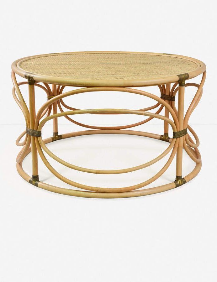 Coffee Table, Rattan With Regard To Well Known Natural Woven Banana Coffee Tables (View 1 of 10)