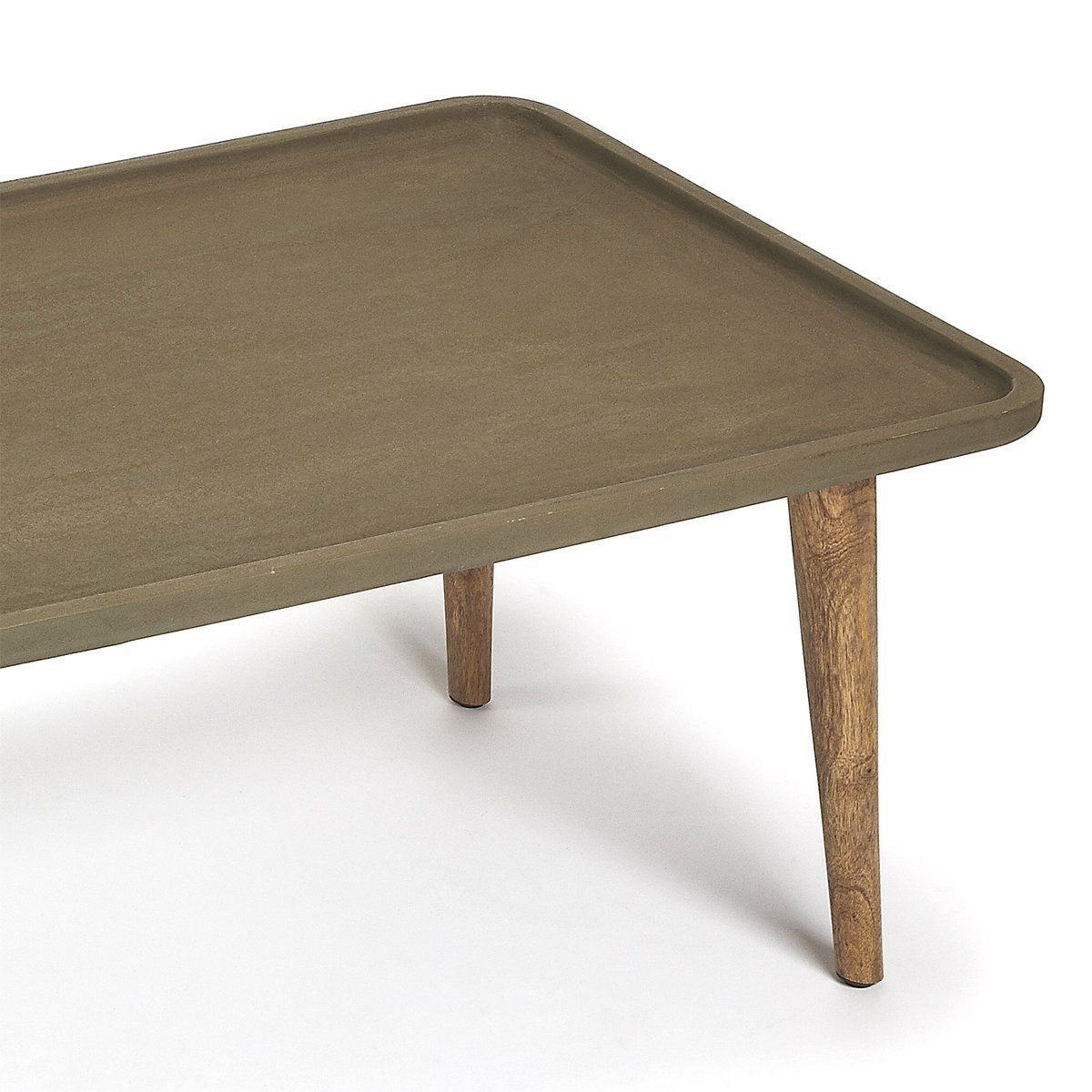 Concrete And Wood Industrial Modern Coffee Table – Woodwaves In Best And Newest Modern Concrete Coffee Tables (View 8 of 10)