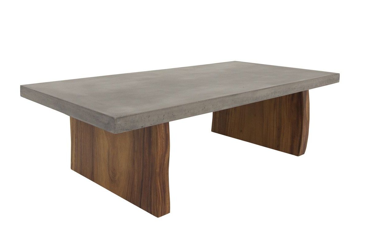 Concrete Coffee Table Intended For Modern Concrete Coffee Tables (View 4 of 10)