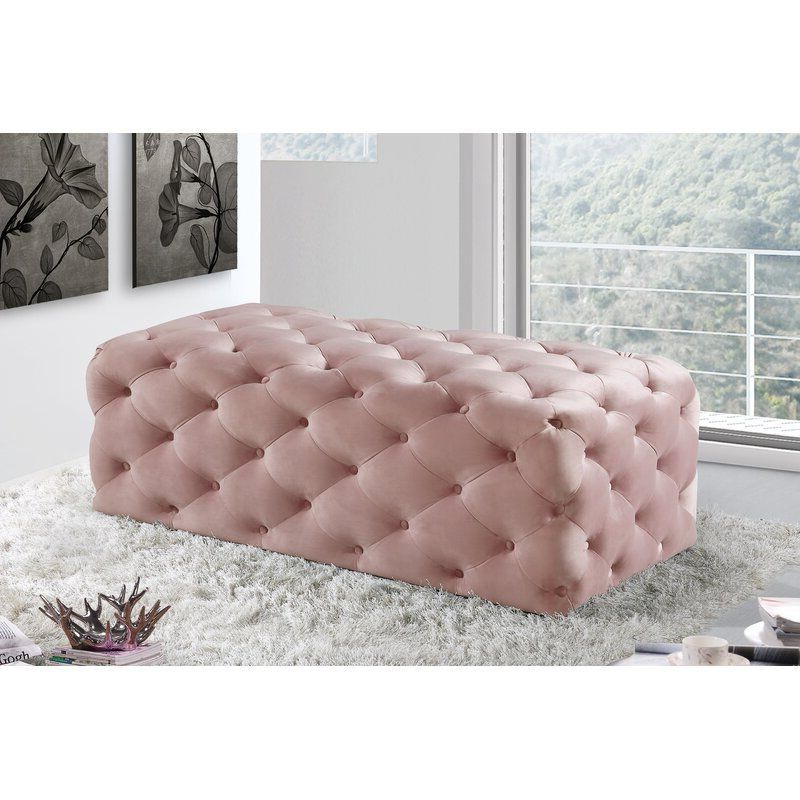 Everly Quinn Paz Tufted Cocktail Ottoman & Reviews (View 9 of 10)