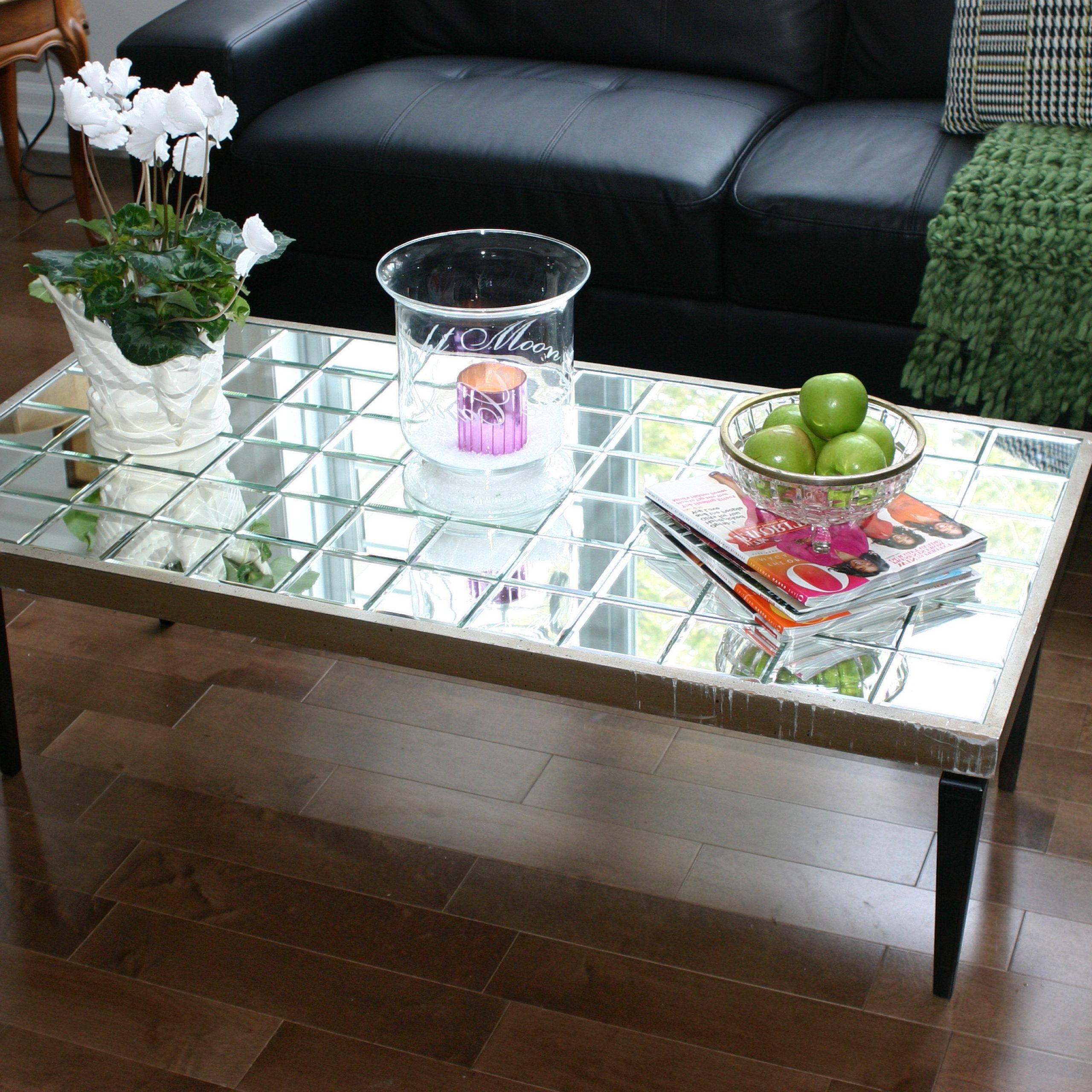 Famous Mirrored Modern Coffee Tables Pertaining To Mirrored Coffee Table Design Images Photos Pictures (View 5 of 10)