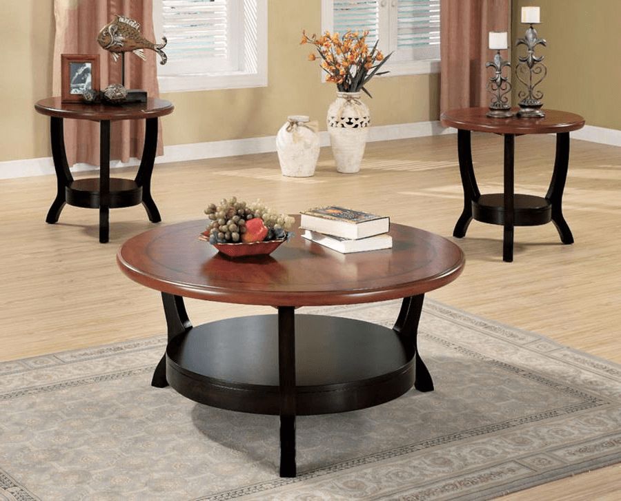 Fashionable Round Coffee Table Sets – Easyhometips Inside 2 Piece Round Coffee Tables Set (View 10 of 10)