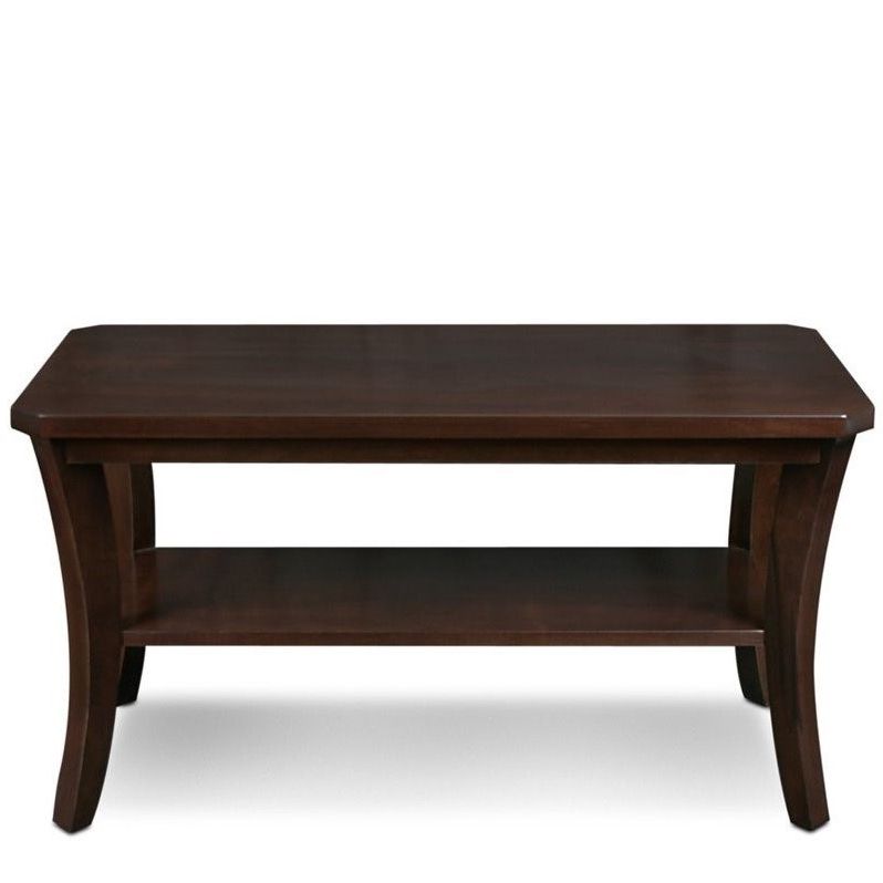 Favorite Leick Boa Coffee Table In Chocolate Cherry – 10303 For Cocoa Coffee Tables (View 5 of 10)