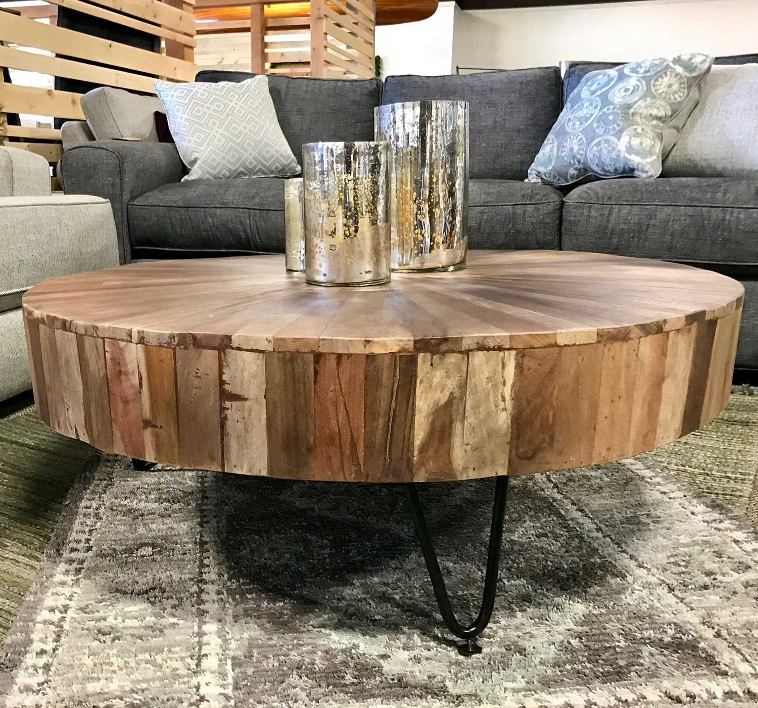 Furniture Outfitters – Reclaimed Wood Coffee Table Inside 2020 Smoked Barnwood Cocktail Tables (View 5 of 10)