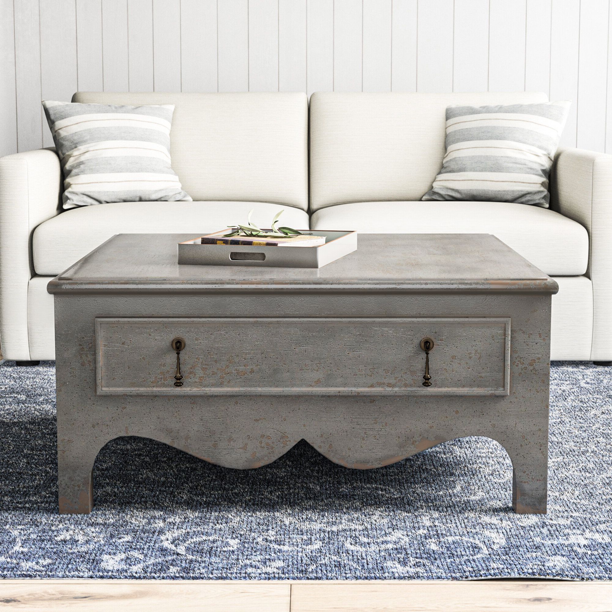 Grey Coffee Table With Storage – Winners Only Hartford Ah300c 50 Coffee Intended For Favorite Gray Driftwood Storage Coffee Tables (View 1 of 10)