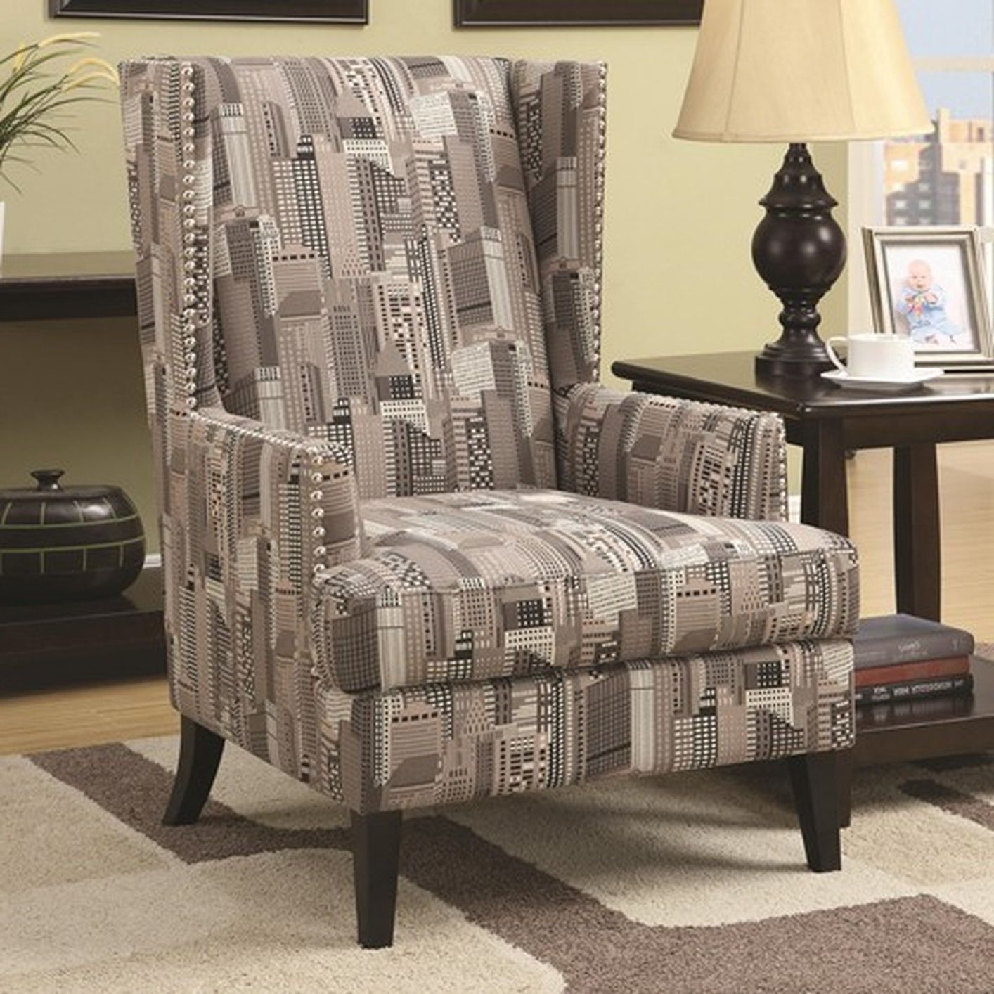 Grey Fabric Accent Chair – Steal A Sofa Furniture Outlet Los Angeles Ca Intended For Most Up To Date Gray Chenille Fabric Accent Stools (View 2 of 10)