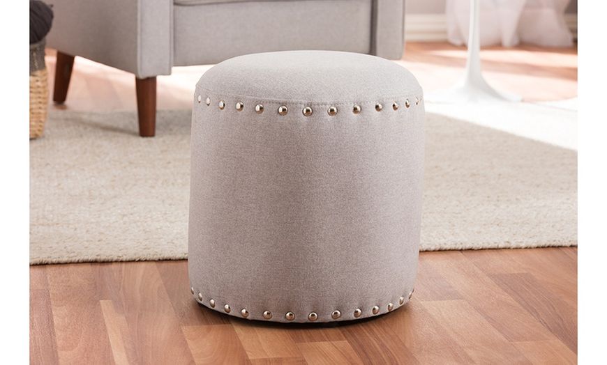 Groupon Within Recent Beige And Light Gray Fabric Pouf Ottomans (View 10 of 10)