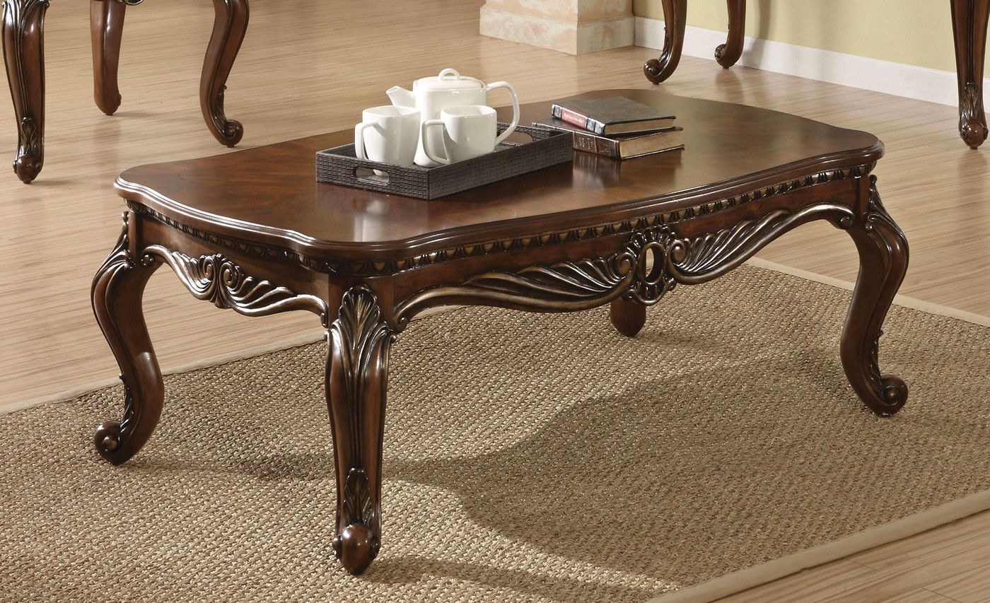 Heartwood Cherry Wood Coffee Tables With 2019 Radbourne Traditional Wooden Top Coffee Table In Brown Cherry (View 8 of 10)
