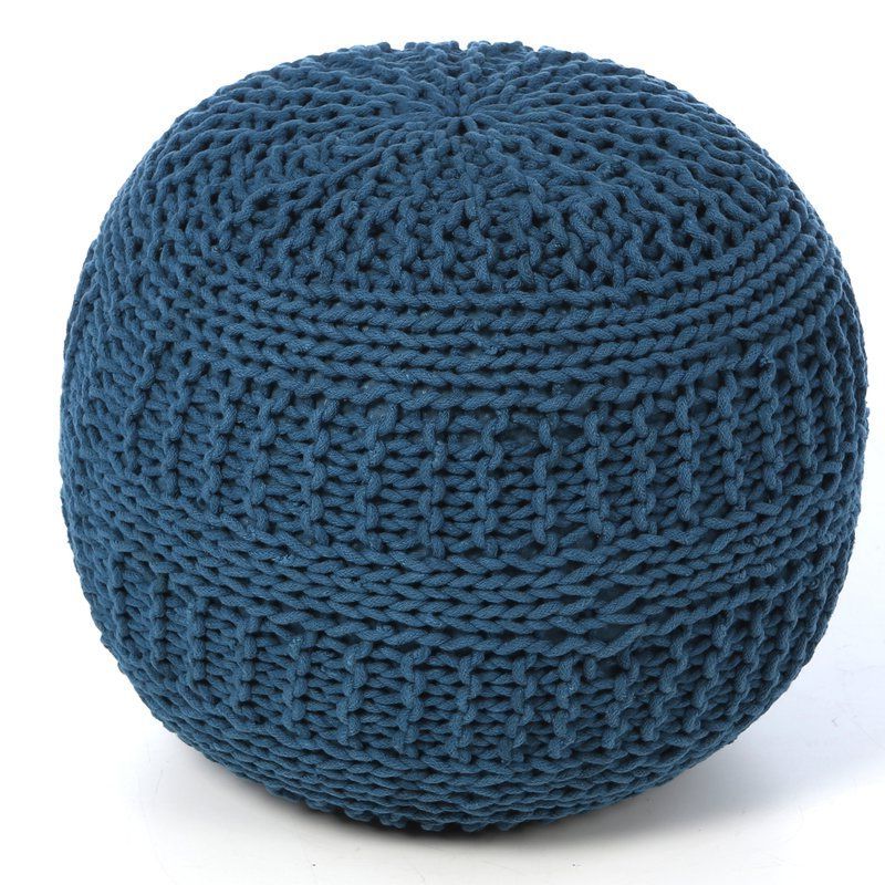 Knitted Ottoman, Knitted (View 10 of 10)