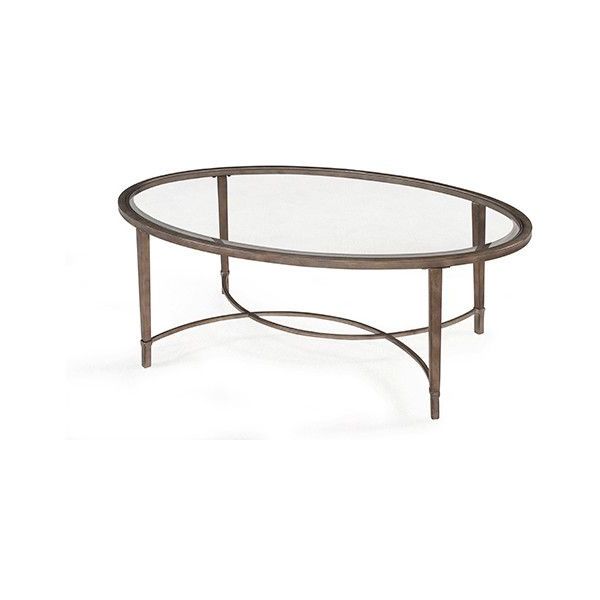 Magnussen Home Copia Antique Silver And Metal Oval Cocktail Table ($427 With Well Liked Antique Silver Metal Coffee Tables (View 10 of 10)