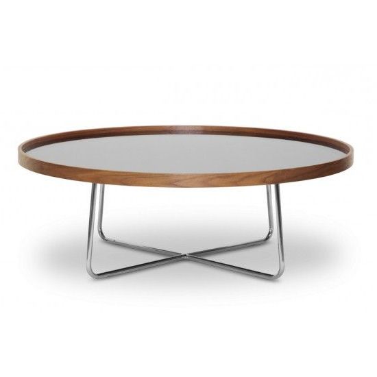Modern With Regard To Most Current Black Round Glass Top Cocktail Tables (View 6 of 10)