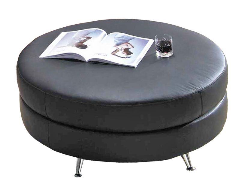 Most Current Modern Line Furniture – Commercial Furniture – Custom Made Furniture Throughout Black White Leather Pouf Ottomans (View 3 of 10)