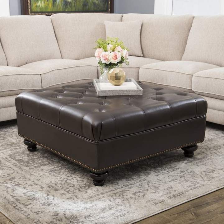 Most Recent Co Darby Home Novak Cocktail Ottoman (View 3 of 10)
