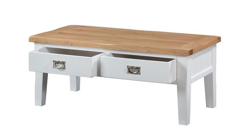 Most Up To Date 2 Drawer Oval Coffee Tables Regarding Montreal 2 Drawer Coffee Table (View 4 of 10)