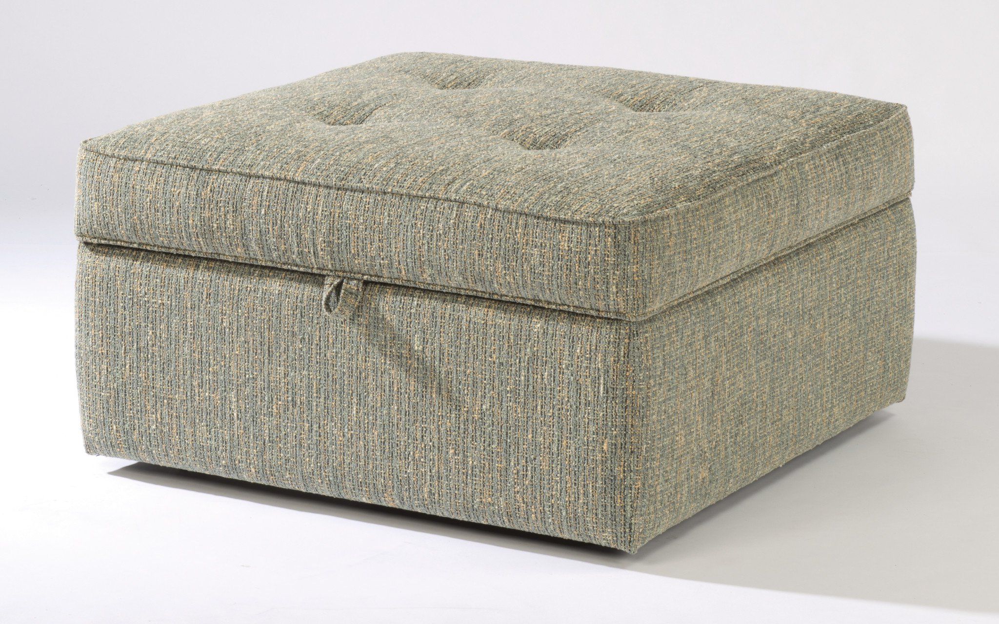 Most Up To Date Lavender Fabric Storage Ottomans With Regard To Daphne Fabric Square Storage Ottoman – Adirondack Furniture (View 2 of 10)