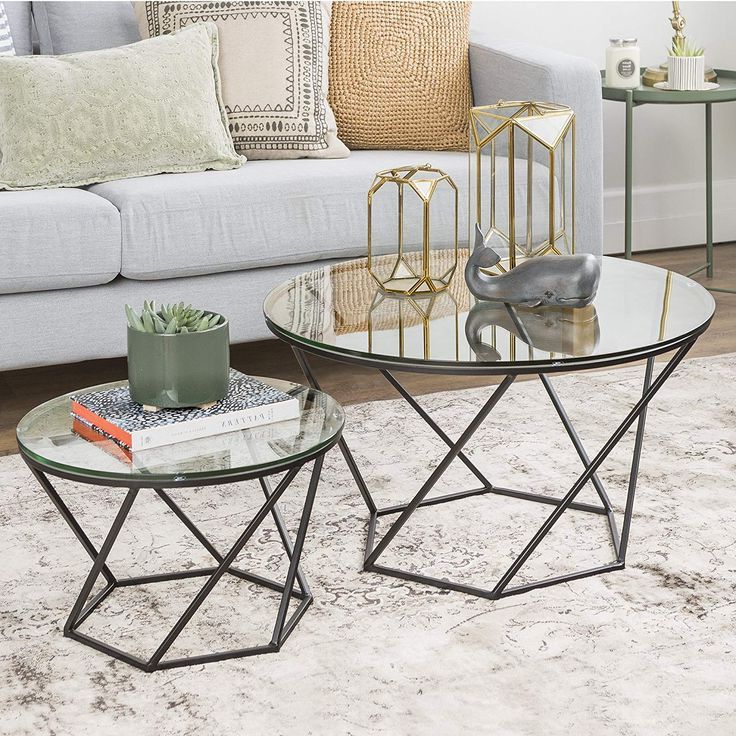 Nesting Coffee Tables, Geometric Table, Coffee Table (View 1 of 10)