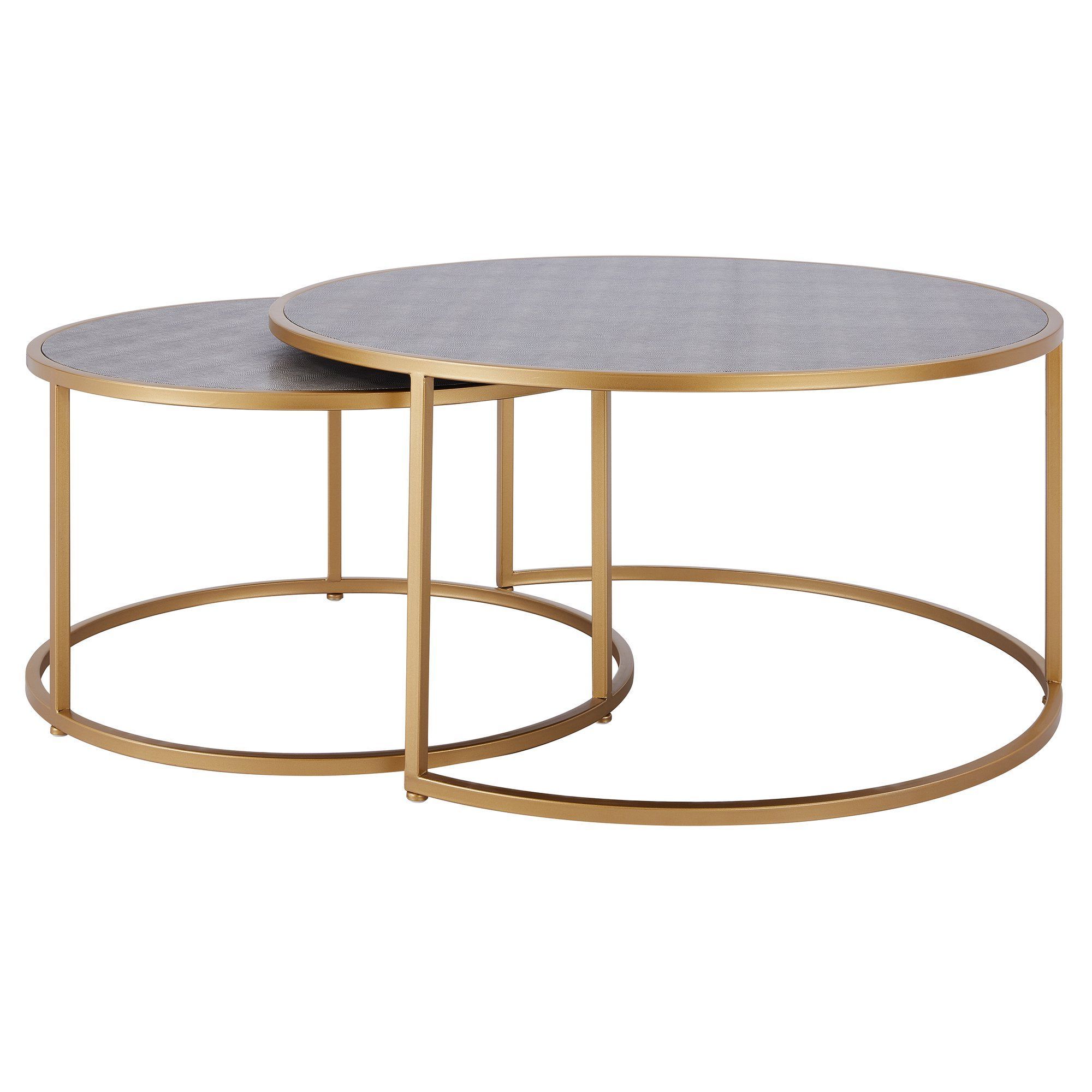 Nesting Coffee With Regard To Antique Gold Nesting Coffee Tables (View 1 of 10)