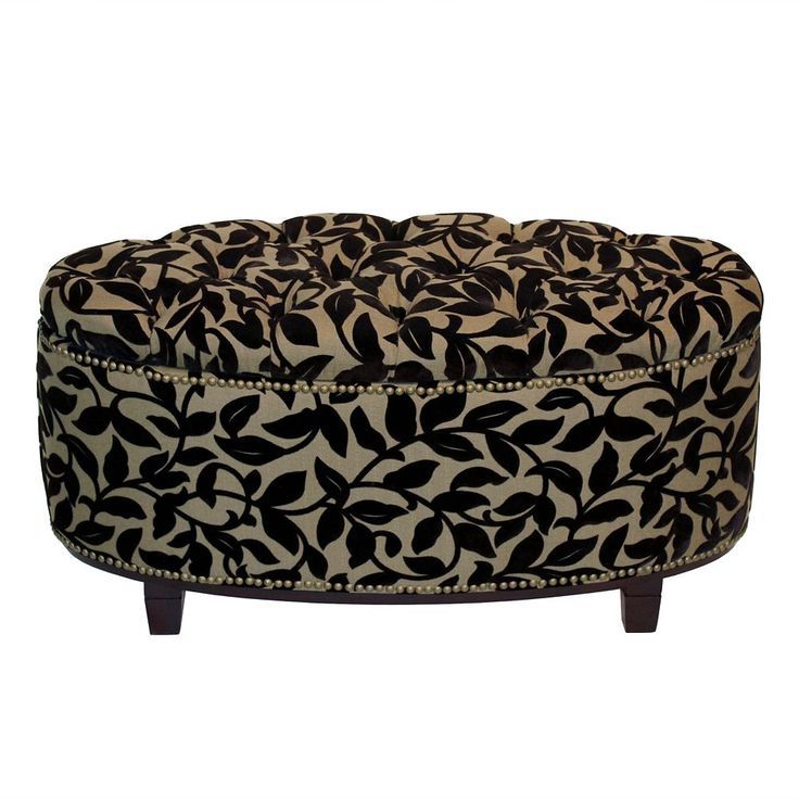 Ottoman, Storage Ottoman, Ottoman In Throughout Widely Used Beige And White Ombre Cylinder Pouf Ottomans (View 10 of 10)