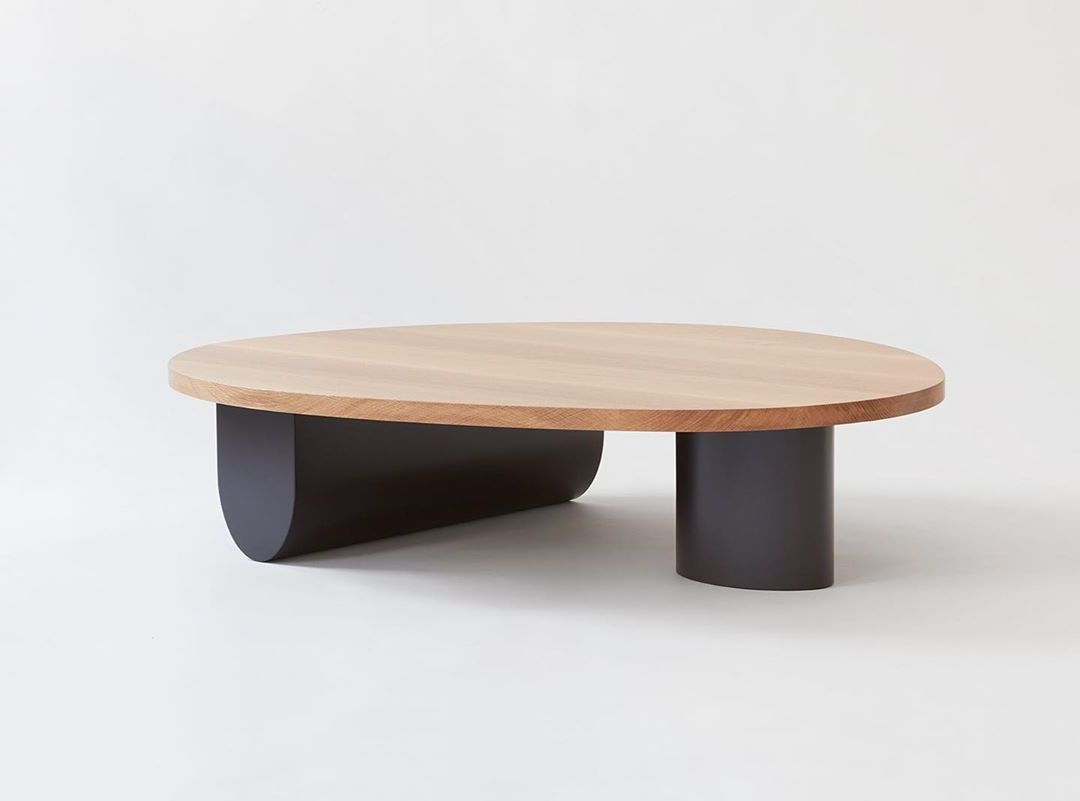 Our Isla Coffee Table In Natural White Oak And "caviar" Lacquer Intended For 2020 Natural And Caviar Black Cocktail Tables (View 2 of 10)