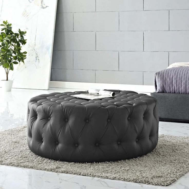 Overstock: Online Shopping – Bedding, Furniture, Electronics Within Most Current Round Black Tasseled Ottomans (View 10 of 10)