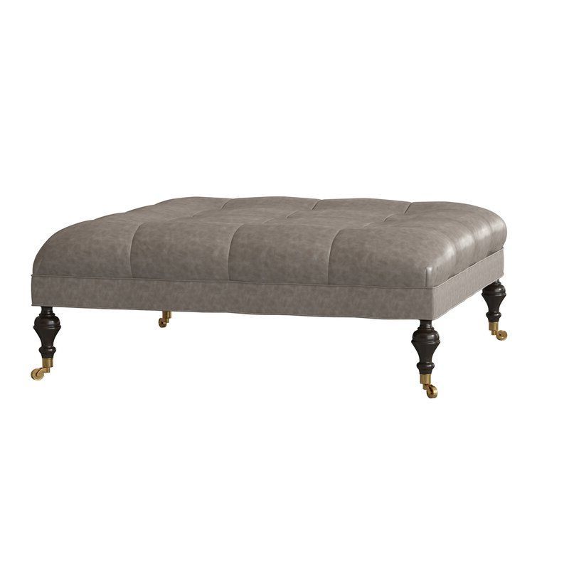 Perigold Throughout Most Recent Bronze Steel Tufted Square Ottomans (View 3 of 10)