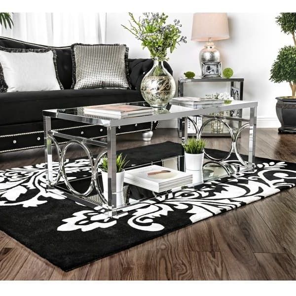 Pin On Мебель With Best And Newest Silver Mirror And Chrome Coffee Tables (View 7 of 10)