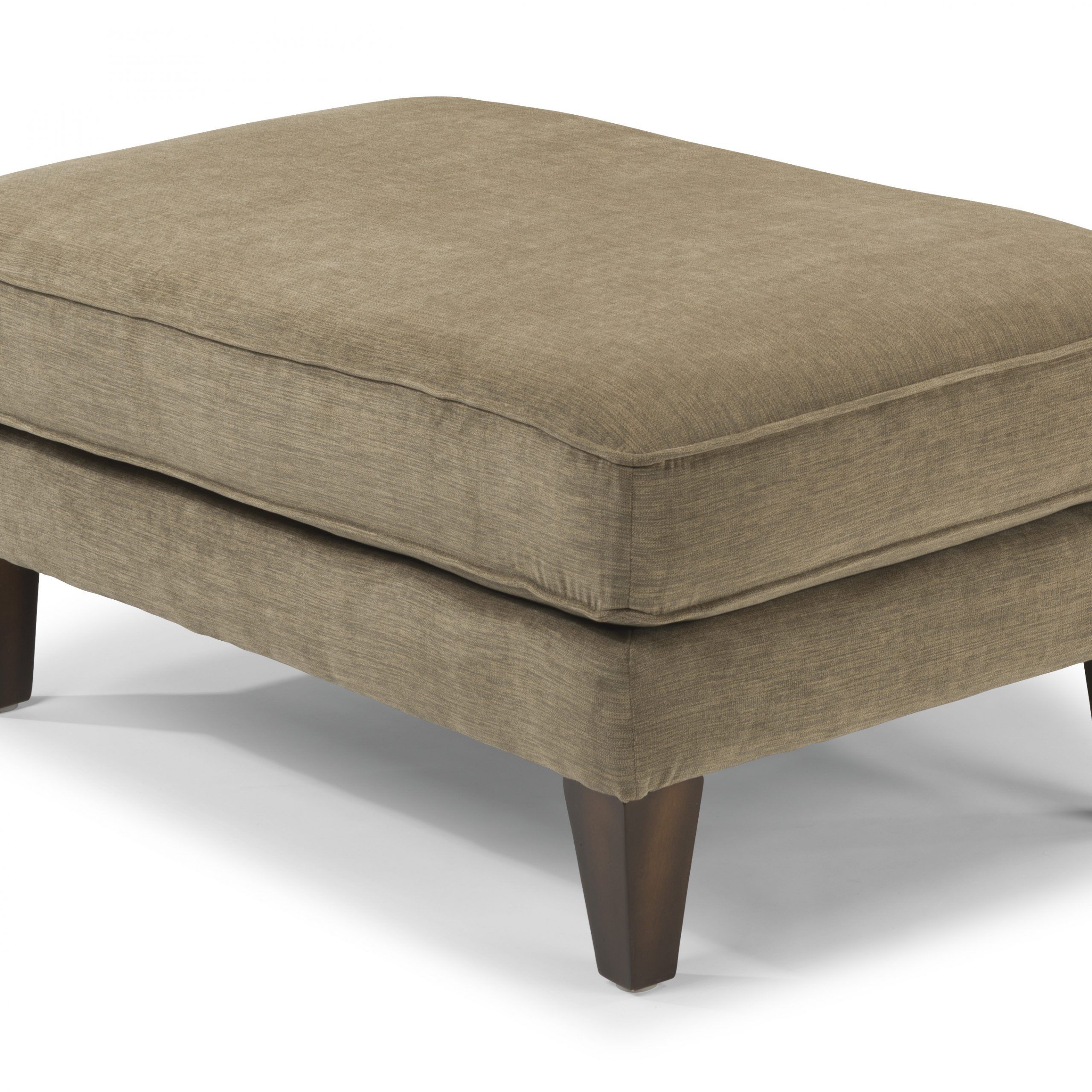 Popular Fabric Oversized Pouf Ottomans In Fabric Cocktail Ottomanflexsteel Furniture – Nis (View 7 of 10)