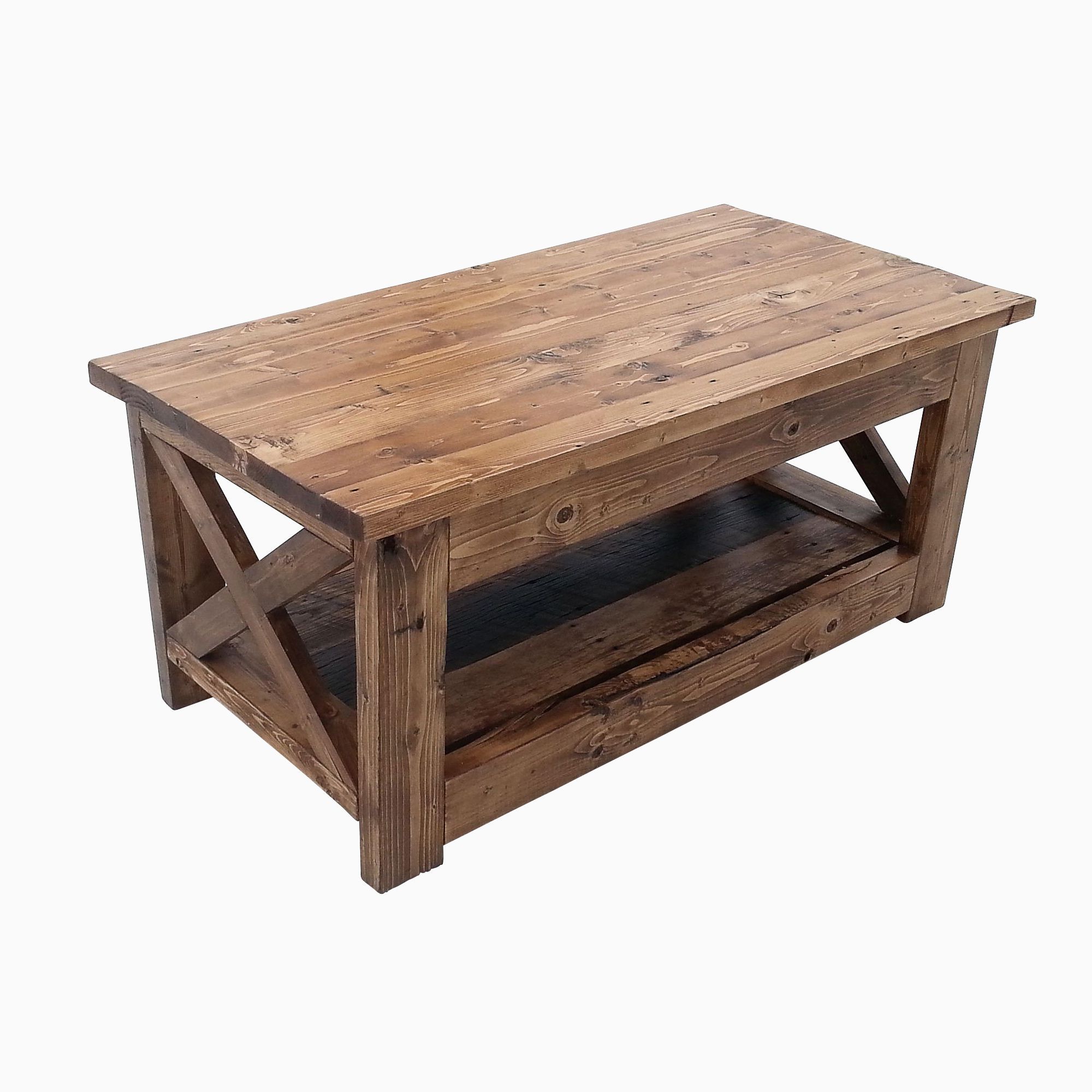 Recent Barnwood Coffee Tables Inside Buy A Hand Made Reclaimed Wood Rustic Style Coffee Table, Made To Order (View 5 of 10)