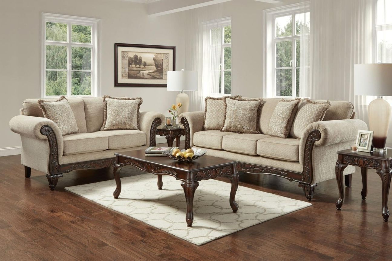 Sofa And Loveseat Set, Living (View 2 of 10)