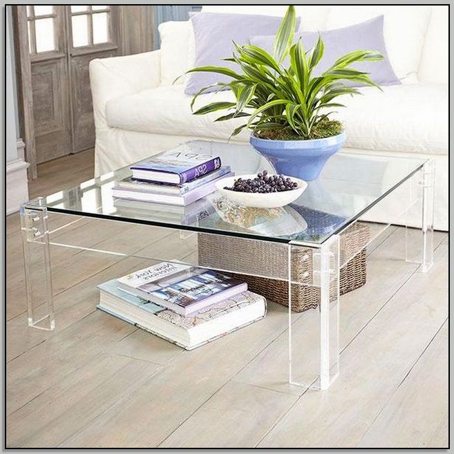 Square Acrylic Coffee Table – Tampacrit With Most Current Acrylic Coffee Tables (View 4 of 10)