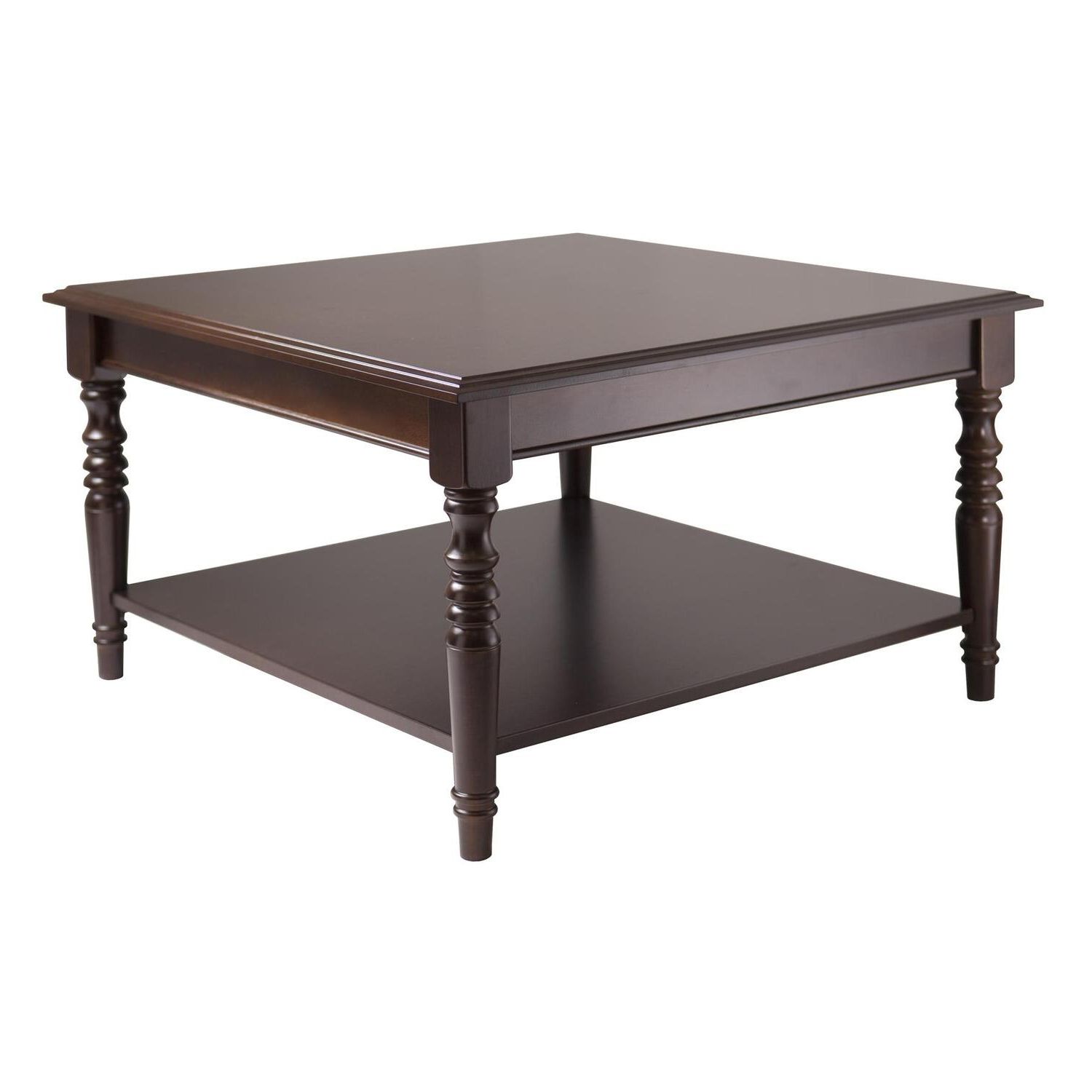 Square Coffee Tables Throughout Latest Winsome Whitman Square Coffee Tableoj Commerce 40231 – $ (View 9 of 10)
