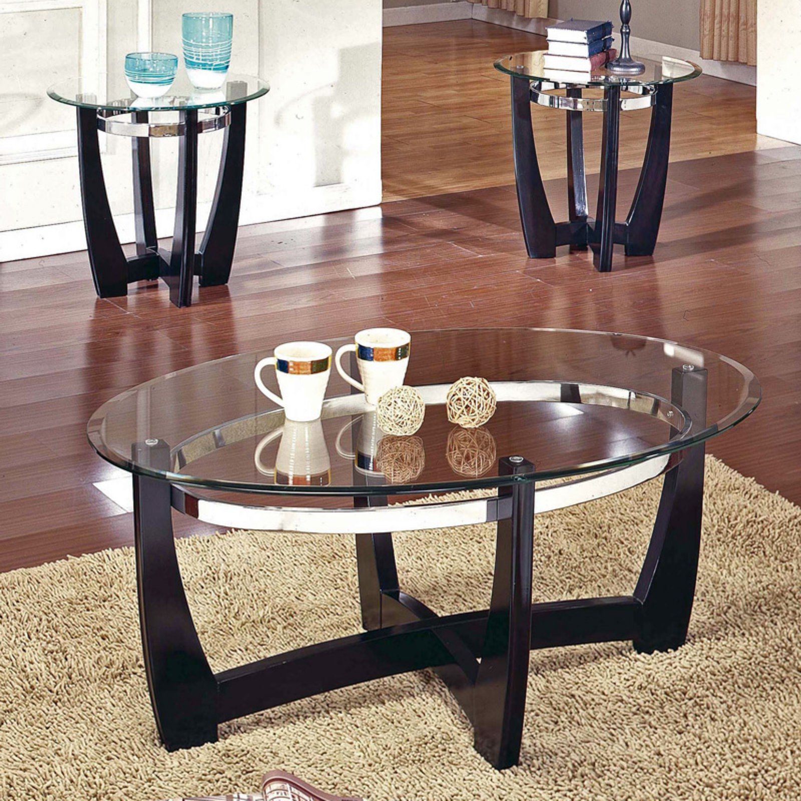 Steve Silver Matinee Coffee Table Set – Walmart – Walmart For Favorite Silver And Acrylic Coffee Tables (View 6 of 10)