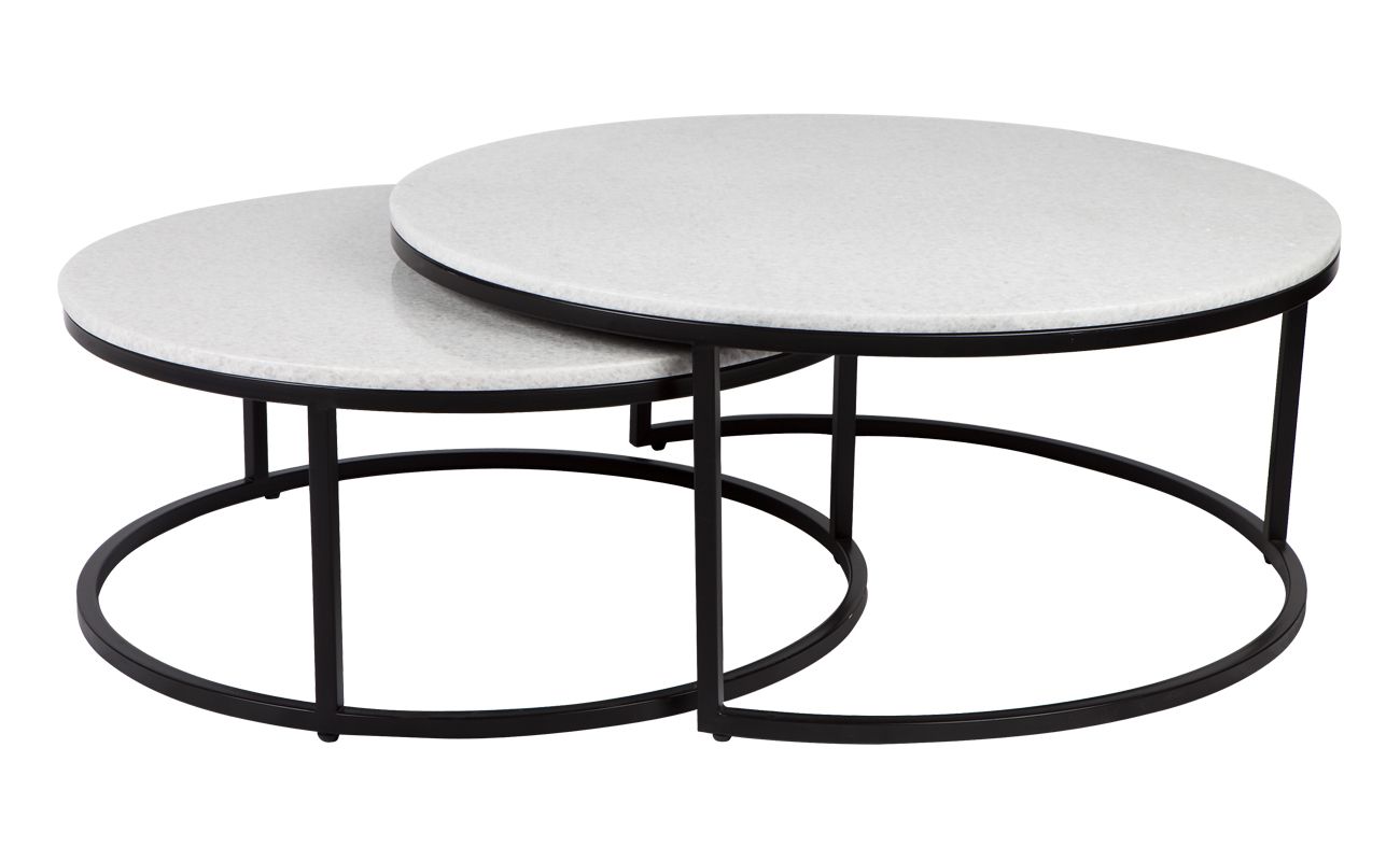 Swan Black Coffee Tables Intended For Current Buy Luxury Chloe Coffee Table – Black 2pc In Nsw, Sydney, Australia (View 10 of 10)
