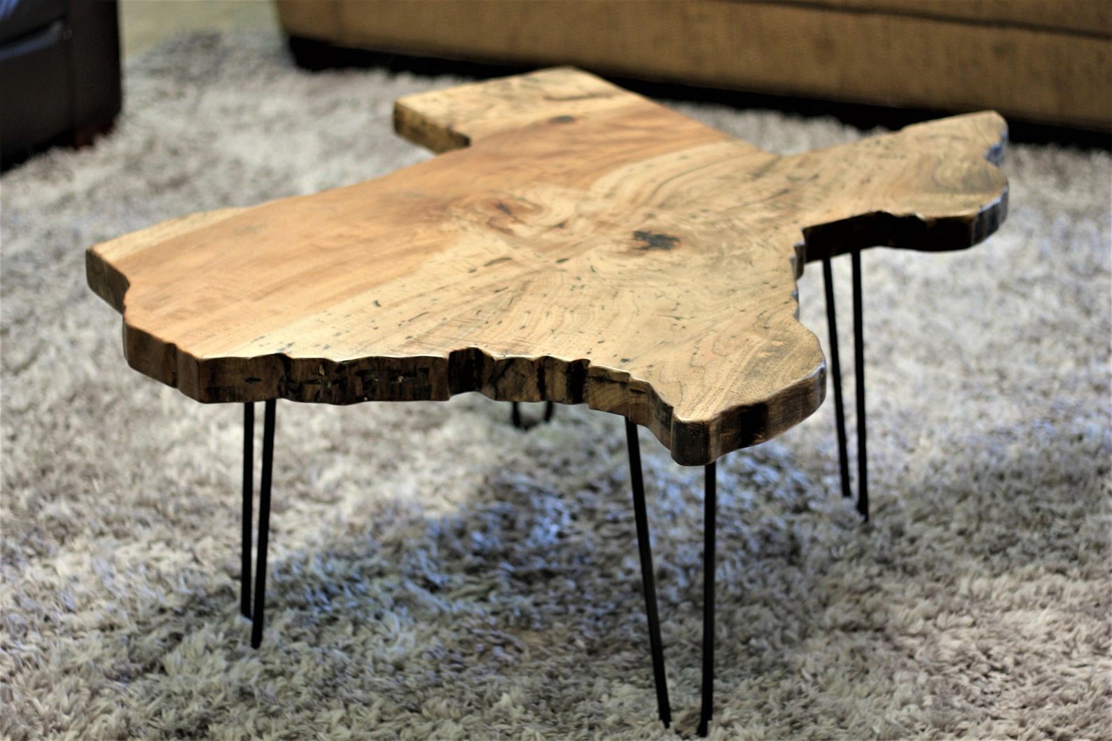Texas State Pecan Coffee Table (View 5 of 10)