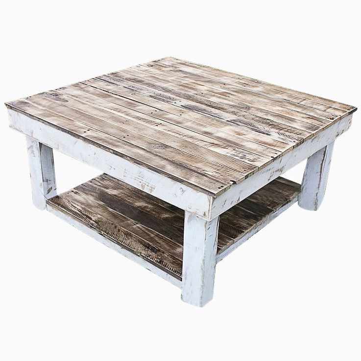 Trendy Buy Hand Made Shabby Farmhouse Reclaimed Wood Coffee Table, Made To With Regard To Reclaimed Wood Coffee Tables (View 9 of 10)