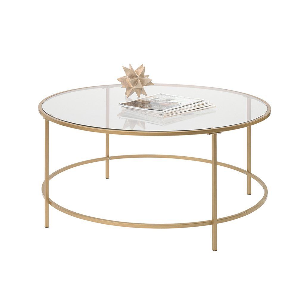 Trendy Glass And Gold Coffee Tables With Gold Metal Coffee Table – Home Furniture Design (View 5 of 10)