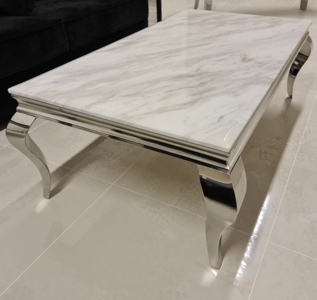 Trendy White Marble Coffee Table Pertaining To White Marble Coffee Tables (View 1 of 10)