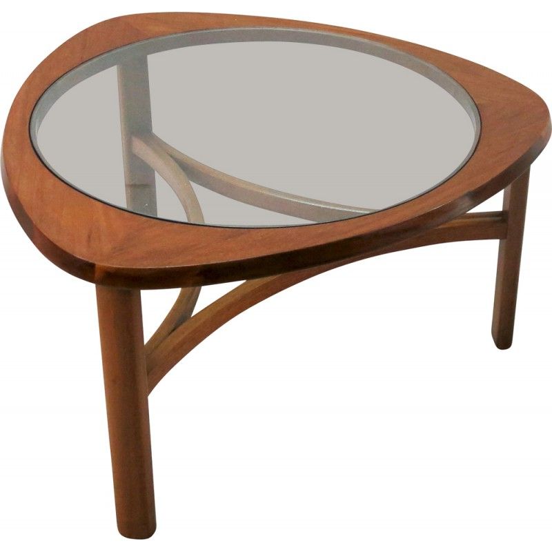 Triangular Coffee Table For Nathan – 1960s – Design Market Regarding Current Triangular Coffee Tables (View 5 of 10)
