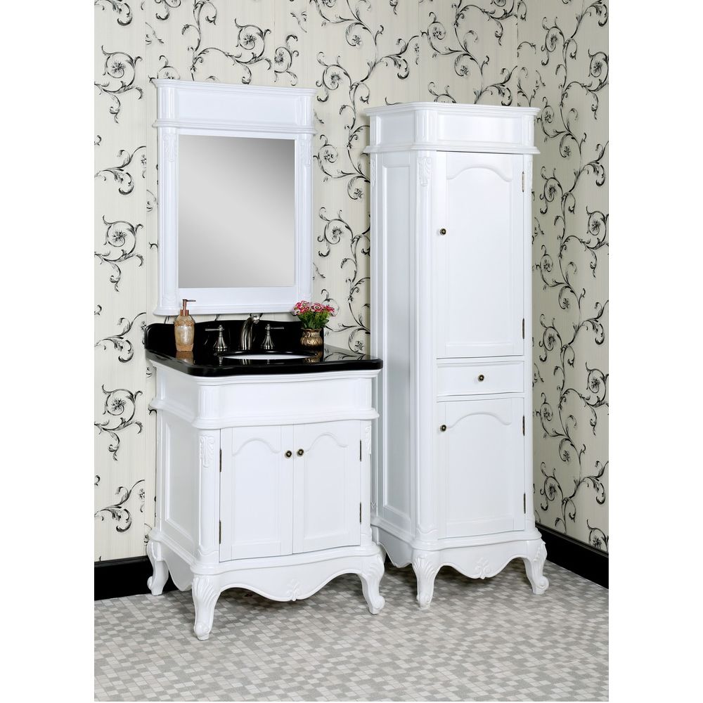 Vanity Furniture Throughout Black Metal And White Linen Ottomans Set Of  (View 6 of 10)