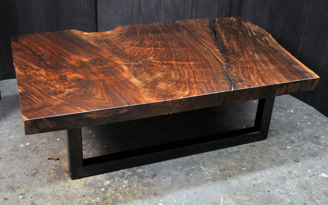 Walnut Coffee Tables In Most Popular Dorset Custom Furniture – A Woodworkers Photo Journal: Another Claro (View 5 of 10)
