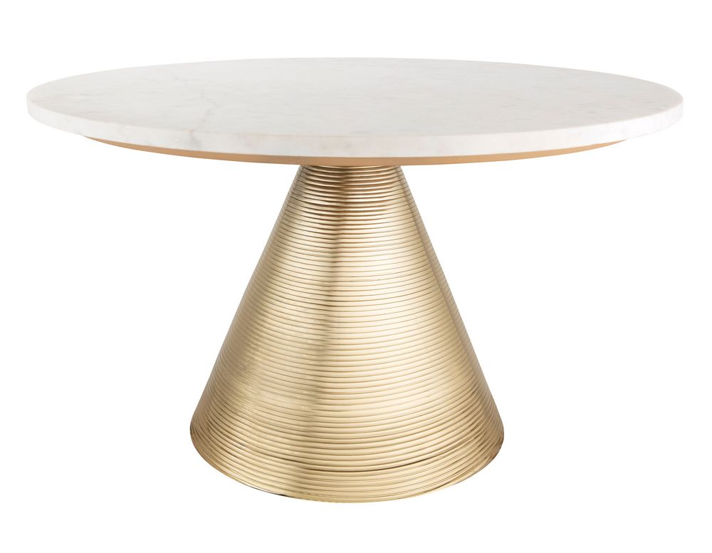 Well Known Tempo White Marble/gold Metal Cocktail Tabletov Furniture Pertaining To Gold Cocktail Tables (View 10 of 10)
