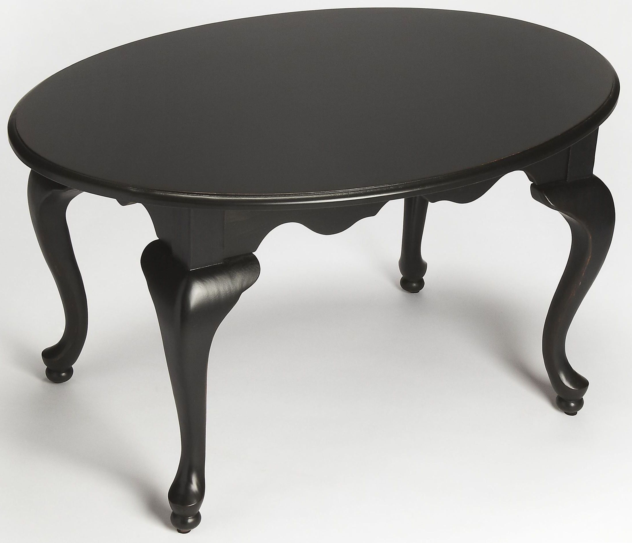Widely Used Grace Black Licorice Oval Cocktail Table, 3012111, Butler With Dark Coffee Bean Cocktail Tables (View 7 of 10)