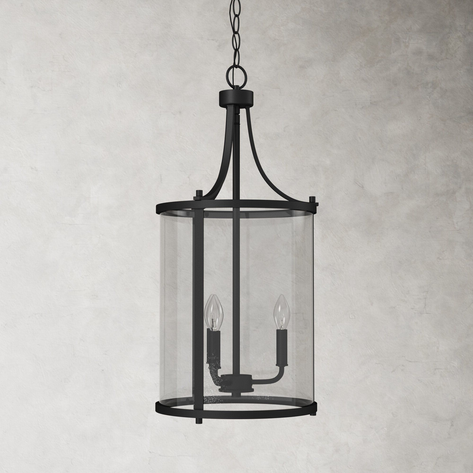 Black Finish Lantern Chandeliers You'll Love In 2022 For Widely Used Black With White Lantern Chandeliers (View 7 of 10)
