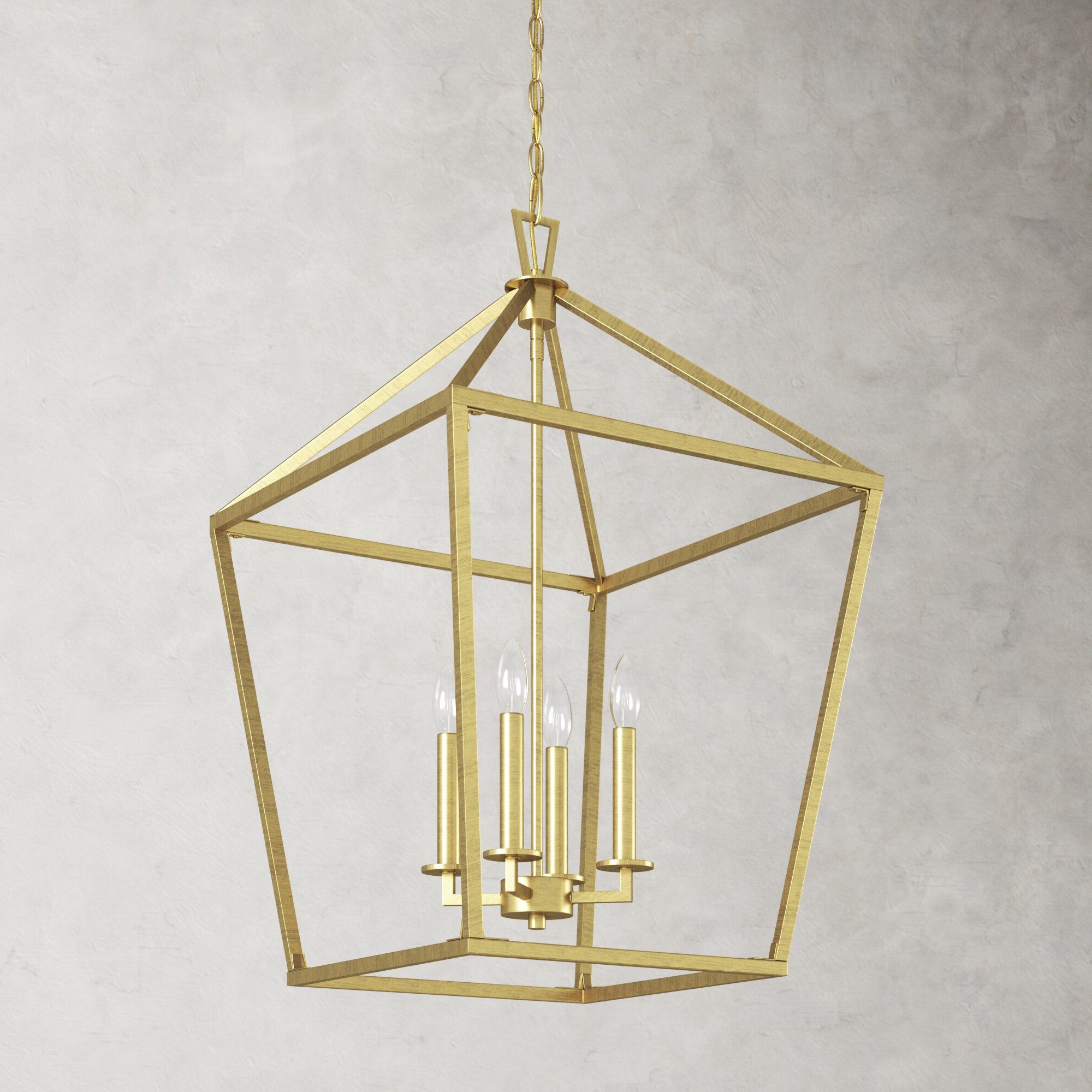 Brass Finish Lantern Chandeliers You'll Love In 2022 With Regard To Most Recently Released Brass Wrapped Lantern Chandeliers (View 1 of 10)