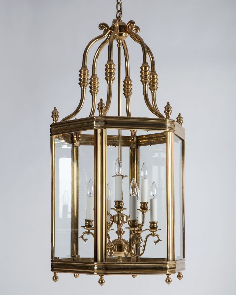 Brass Lantern, Crystal Chandelier  Lighting, Lanterns (View 7 of 10)