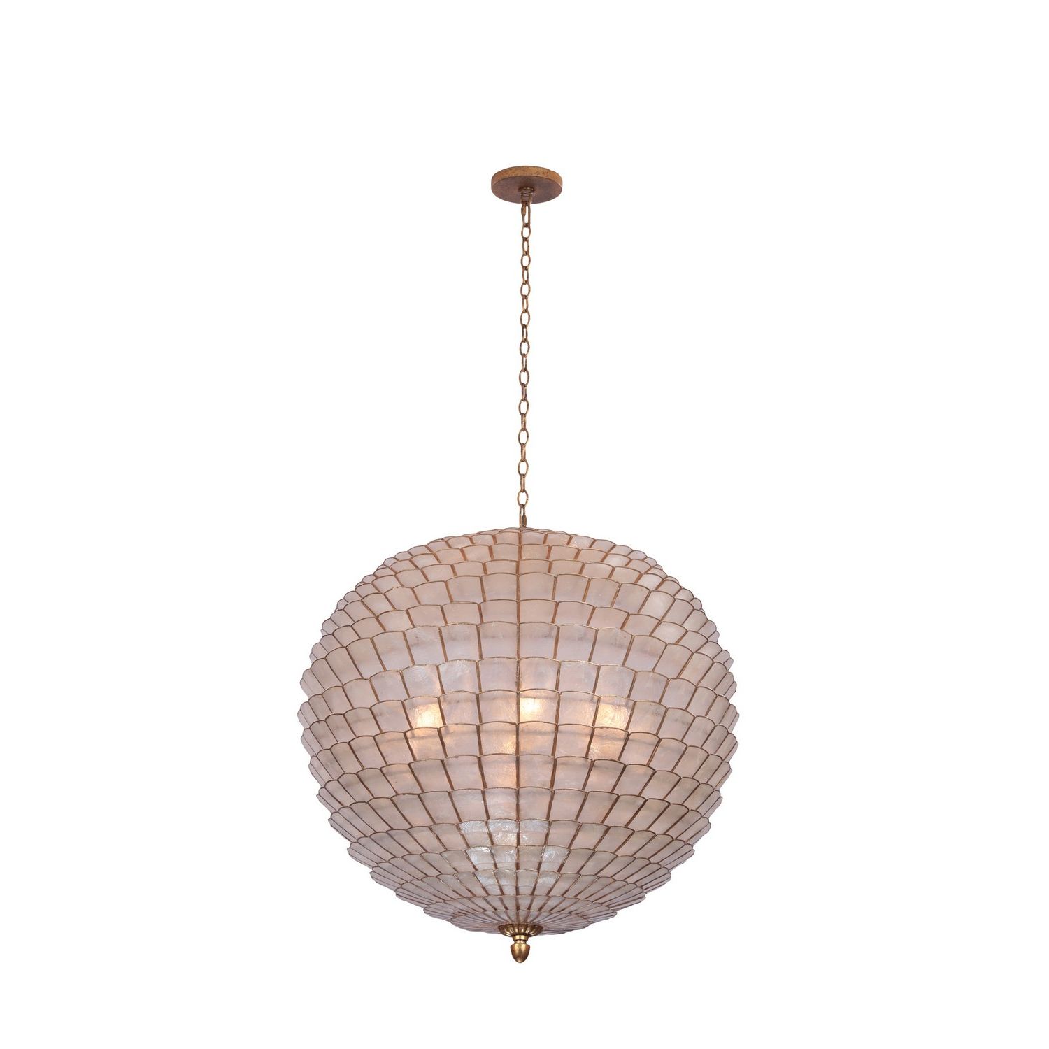 Kalco Pertaining To 25 Inch Lantern Chandeliers (View 7 of 10)