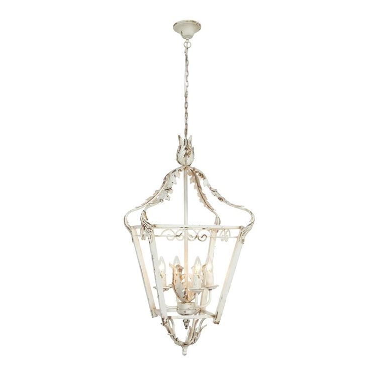 Most Up To Date Conte 4 – Light Lantern Geometric Chandelier (View 6 of 10)