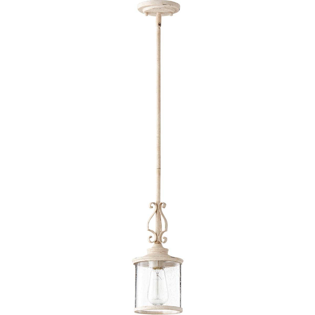 Quorum International San Miguel 1 Lt Pendant – Persian White – 3073 70 – –  Amazon Inside Well Known Persian White Lantern Chandeliers (View 4 of 10)